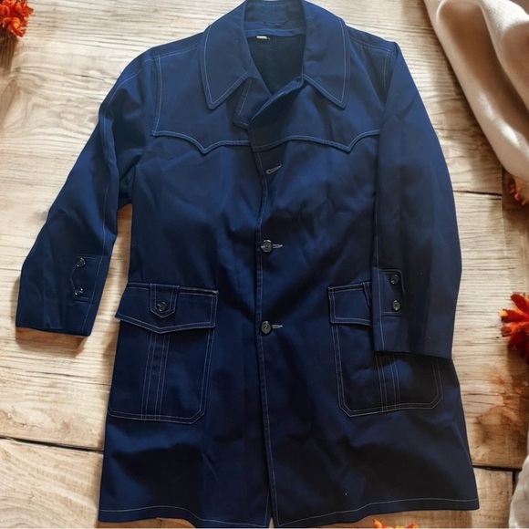 Vintage Montgomery Wards men’s car coat Size 44 - Picture 5 of 15